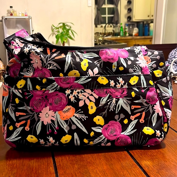 JuJuBe Be 3 Bag Set | Black & Bloom Hobobe - Picture 6 of 12